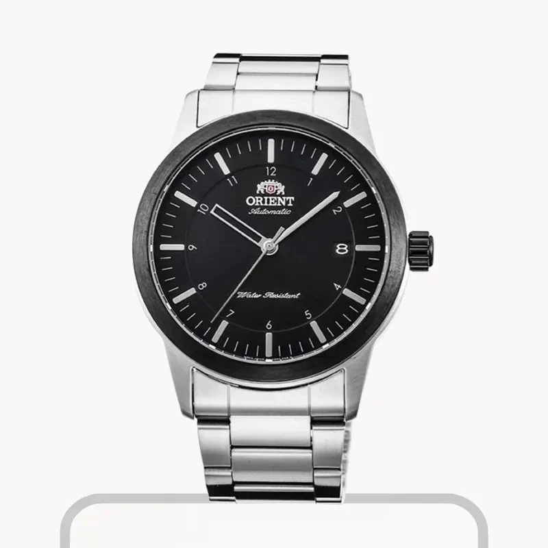 Orient Sentinel Black Dial Men's Watch- FAC05001B0